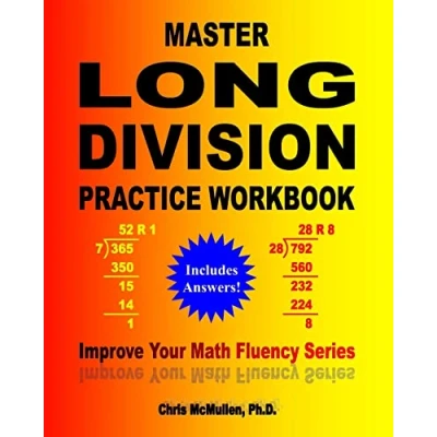 Bild av Master Long Division Practice Workbook: Improve Your Math Fluency Series: 23