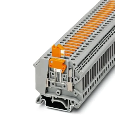 Bild av Phoenix Contact UK 5 MTK P/P Plint 0.2 4 mm², grå, frånskiljbar