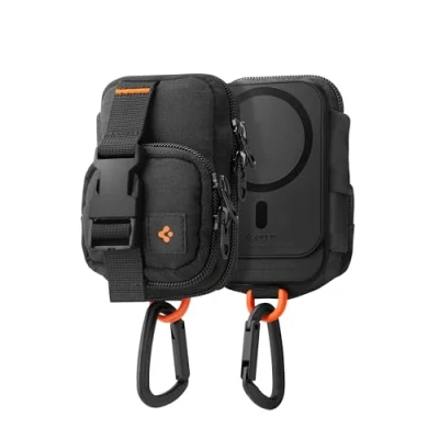 Bild av Spigen Portable Organizer Pouch SnapZip MagSafe black