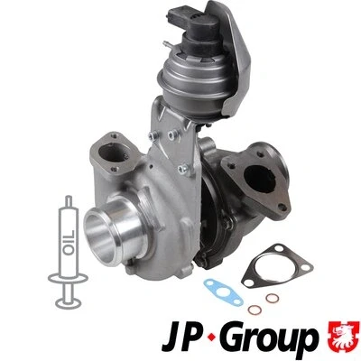 Bild av JP GROUP 1217401500 Turbocompresseur à gaz d&#039;échappement avec joints OPEL: Astra J 5 portes, Zafira C Tourer