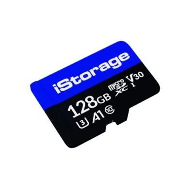 Bild av iStorage microSD Card 128GB, Encrypt data stored on Cards using datAshur SD USB flash drive, Compatible with drives only