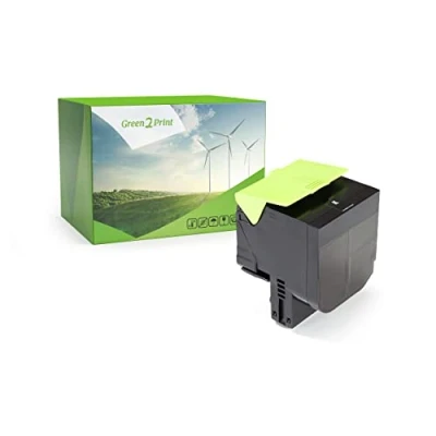 Bild av Green2Print Toner svart 6000 sidor ersätter Lexmark 71B0H10, 71B2HK0 Tonerkassett för CX417DE, CX517DE, CS417DN, CS517DE