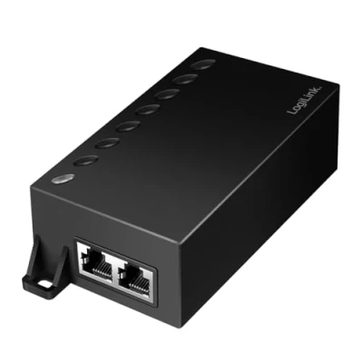 Bild av Gigabit PoE + injektor 60 W, samtidig överföring av ström och data via en nätverkskabel