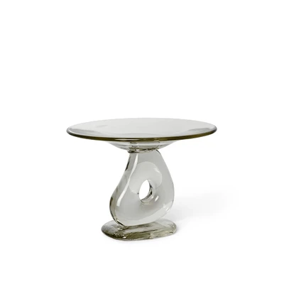 Bild av Ferm Living Damo Glass Centrepiece Fat Clear Ø30 x H22,5 cm