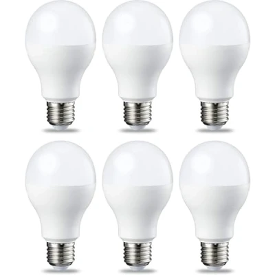 Bild av Amazon Basics Edison skruvlampa, LED, E27, 14 W (motsvarande 100 W), kallvit, ej dimbar, 6 pack