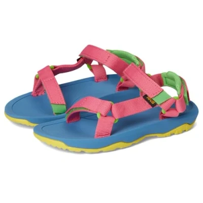 Bild av Teva Hurricane XLT 2 Unisex Vandringssandaler för barn, Storlek: 31, Hot pink/multi coloured Textil