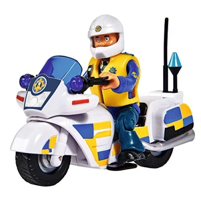 Bild av SIMBA Sam Polismotorcykel med Figur, Flerfärgad, Från 3 År
