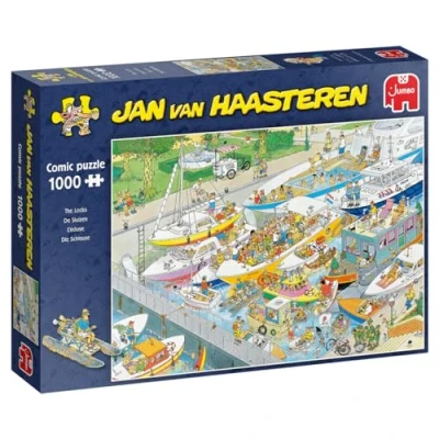 Bild av JUMBO 19067 The Locks Jvh 1000 pièces Multicolore