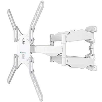 Bild av ONKRON Väggmonterad TV stativ för 37&quot; 70&quot; tums skärmar VIKT max. 40 KG Väggfäste VESA max 100 x 400 mm M5WHT