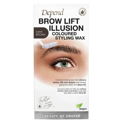 Bild av Depend PE Brow Illusion Wax D.Brown 1 st