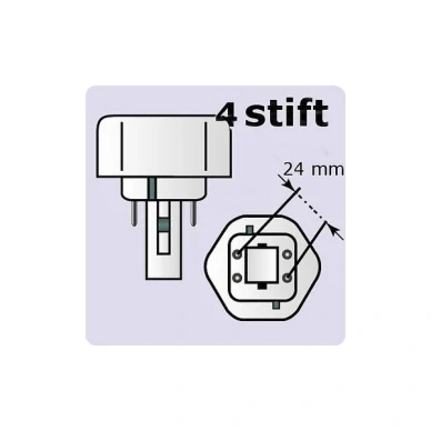 Bild av Philips CorePro LED kompaktlysrör 3000K 720lm Gx24q 2 6,5W