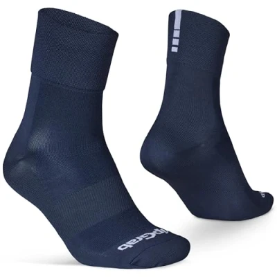 Bild av GripGrab Lightweight SL Performance sommar cykling strumpor 1 och 3 pack Eyecatching 2 längder cykelstrumpor långa korta
