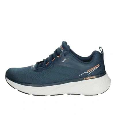 Bild av Skechers Edgeride Sneakers navy/lime, Storlek: 42, Navy/lime Textil