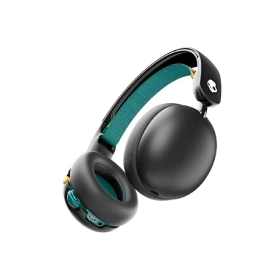 Bild av Skullcandy Grom Over Ear trådlösa hörlurar för barn, 45 timmars batteri, volymbegränsning, fungerar med iPhone Android och Bluetooth enheter svart