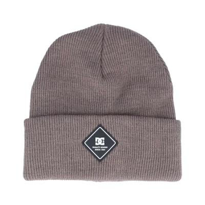 Bild av DC Lila Cuff Beanie Label Plum Truffle @ Hatstore