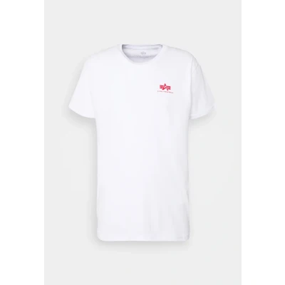 Bild av Alpha Industries BACK Tshirt med print, Storlek: Small, White/red