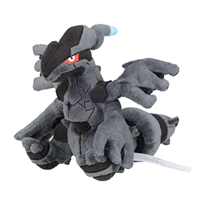 Bild av Pokemon Center: Sittande sötnos: Zekrom plysch # 644 Generation 5 6 tum