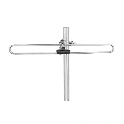 Bild av NEDIS DAB antenn max. 4 dB förstärkning DAB: 170250 MHz 50 km räckvidd för utomhus ANORDAB10ME, svart/silver