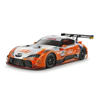 Bild av Tamiya 58703 1:10 RC au Tom&#039;s GR Supra (TT 02) radiostyrd bil fordon modellbygge monteringssats modell kit