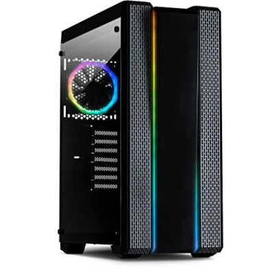 Bild av Inter Tech S 3901 IMPULSE Chassi Tower Svart