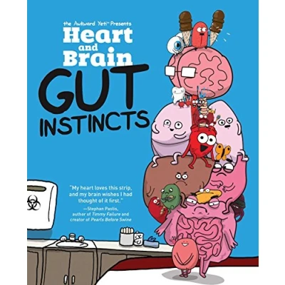 Bild av Heart and Brain: Gut Instincts: An Awkward Yeti Collection: Volume 2