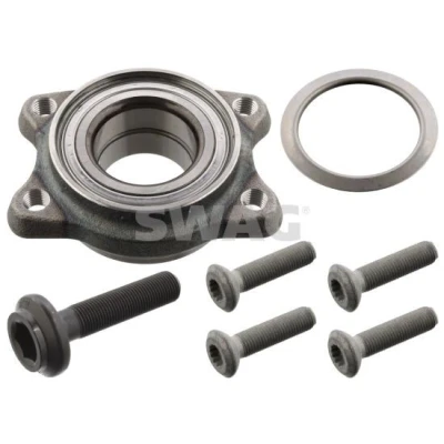 Bild av SWAG 30 10 1139 kit de roulements roue Essieu arrière avec vis 82 Roulement à billes contact oblique AUDI: A4 B7 Avant, B6 Berline