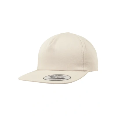 Bild av Flexfit Unstructured 5PANEL Snapback Keps, Storlek: One Size, Beige