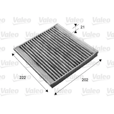 Bild av VALEO CLIMFILTER PROTECT 715676 Filtre d&#039;habitacle à charbon actif 207 220 20 VOLVO: V40 Break, S40 I