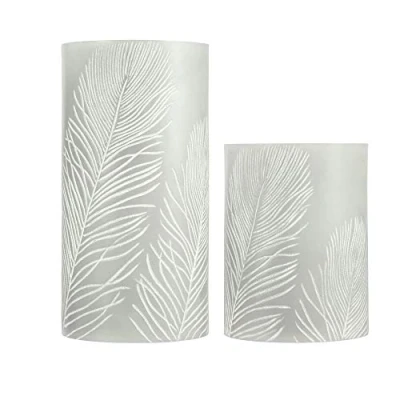 Bild av Pauleen Cosy Feather Candle LED ljusuppsättning med 2 ljus