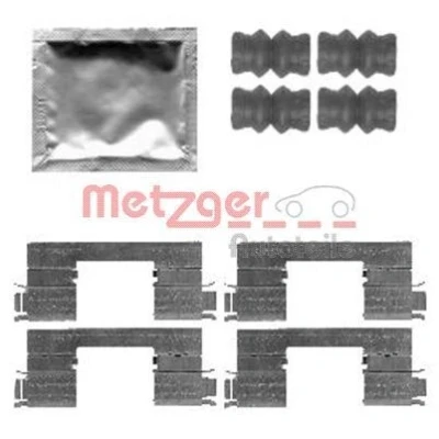 Bild av METZGER 109 1798 Kit d&#039;accessoires, plaquette de frein à disque RENAULT: Kangoo II Express, / Grand