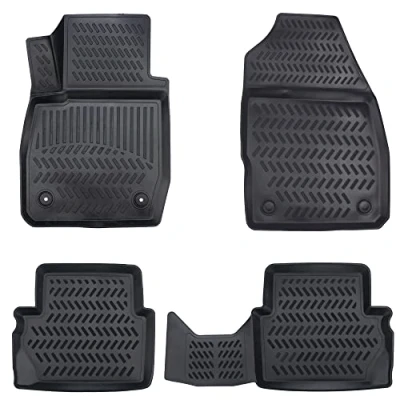 Bild av Elmasline Design 3D gummimattor set för Ford Fiesta VI årsmodell 20082017 Extra hög 5 cm kant