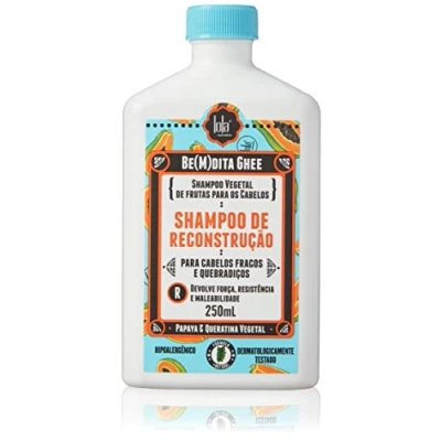 Bild av Lola Cosmetics Be(M) dita Ghee Shampoo de Reconstrucao Papaya e Queratina Vegetal 250 ml
