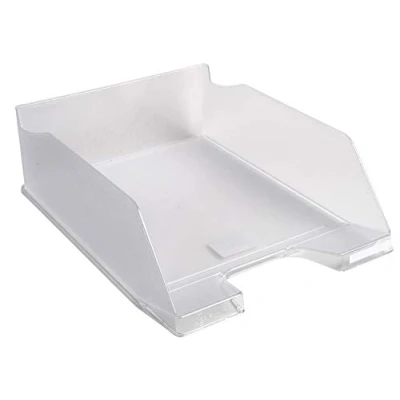 Bild av Exacompta Ref 11523D Kontorsbrevfack Combo Maxi 347 x 255 103 mm i storlek, lämplig för A4 dokument, stapelbar med andra, rymmer cirka 750 ark klar (paket 4)