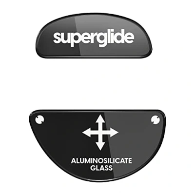 Bild av Pulsar Gaming Gears Superglide snabbaste och smidigaste musfötter/skridskor tillverkade med ultrastark felfritt glas supersnabb slät hållbar sula för Zowie EC serien [Svart]