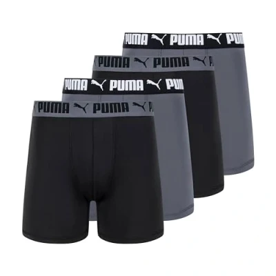 Bild av PUMA Retroshorts för män, Svart/grå, XL