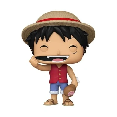 Bild av Funko POP! Animation: OP (Refresh) Monkey D. Luffy One Piece Vinylfigur för samlare Presentidé Officiell Merchandise Leksaker barn och vuxna Anime Fans Modellfigur