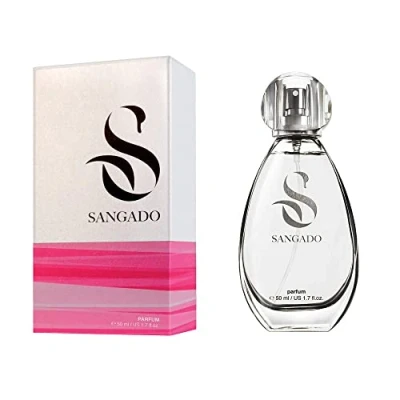 Bild av GARDENIA OCH MUSK by SANGADO, Parfym för Kvinnor, 8 10 timmars Hållbarhet, Lyxig doft, Blommig Chypre, Exklusiva Franska Dofter, Extra Koncentrerade (Parfum), Lockande, Förförisk, Fascinerande, 50 ml