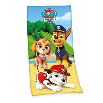 Bild av Herding Paw Patrol badhandduk, 150 x 75 cm, bomull, flerfärgad