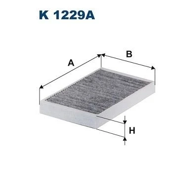 Bild av FILTRON K 1229A Filtre d&#039;habitacle à charbon actif 253 154 31 LADA: NIVA 2