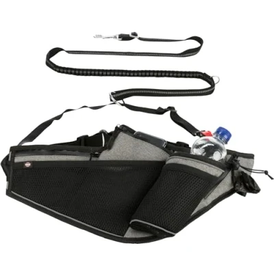 Bild av Trixie Jogging Belt with lead 70 130 cm/23cm.1.15 1.50 m/20mm