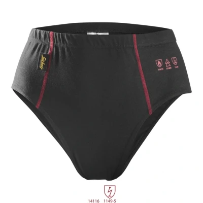 Bild av Snickers Workwear 9466 ProtecWork Trosa svart, flamskydd XXL