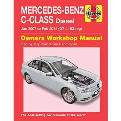 Bild av Mercedes Benz C Class Diesel (Jun &#039;07 Feb &#039;14): Saloon &amp; Estate (W204 Series): C200CDI, C220CDI C250CDI 2.1 Litre (2143CC/2148CC)