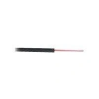 Bild av EFB NORDIC Telefonkabel flad, PVC 1x6xAWG26 sort, 100 m ring, kabeldiameter 6,8 x 2,35 mm (100 meter)