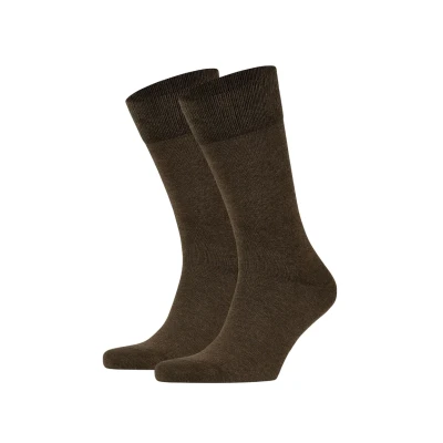 Bild av Falke Happy 2PACK Everyday Casual Strumpor, Storlek: 39 42, Braun