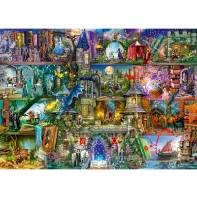 Bild av Ravensburger 2D pussel 1000 elementów: Mity i legendy, ny design