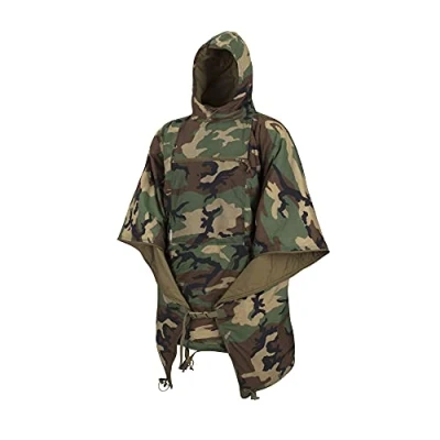 Bild av Helikon, SWAGMAN ROLL poncho nylon, US WOODLAND, one size