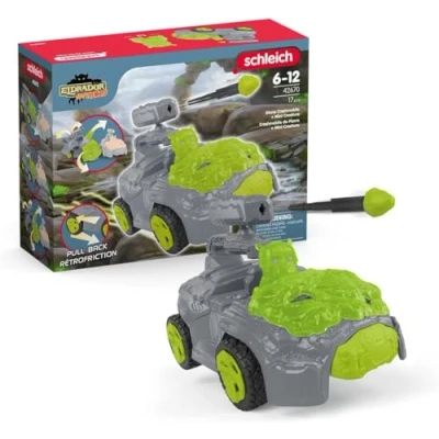 Bild av schleich ELDRADOR CREATURES Sten CrashMobil med Mini Creature, från 7 år, 42670 Bygglesaker, 17 Delar