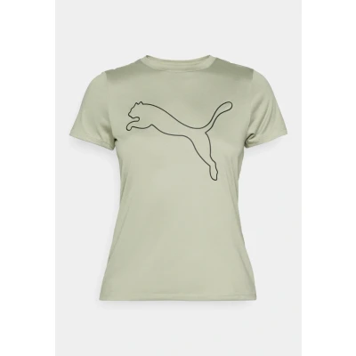 Bild av Puma Essential LOGO TEE Tshirt till träning, Storlek: Large, Lux army heather