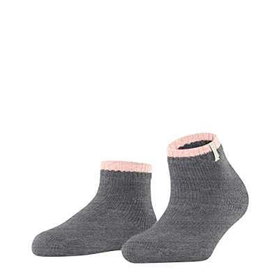 Bild av FALKE Damer Cosy Plush alpackaull förstärkta stugstrumpor utan mönster andas mjuka värmande med plysch 1 par strumpor, grå (grå mel.3270), 3942
