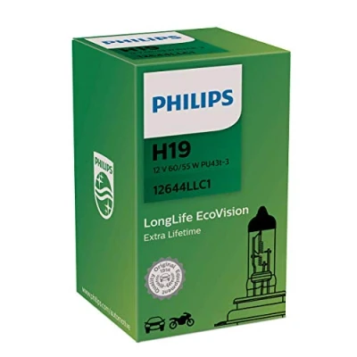 Bild av PHILIPS 12644LLC1 Ampoule, projecteur longue portée H19 12V 60/55W Halogène HYUNDAI: i10 III 3/5 portes